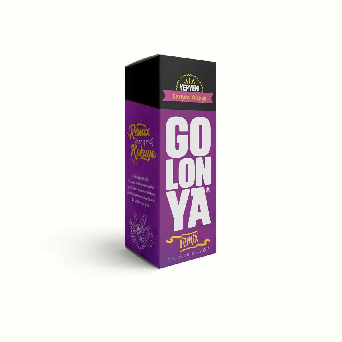 GOLONYA Remix - kolínska voda s vôňou citrusov